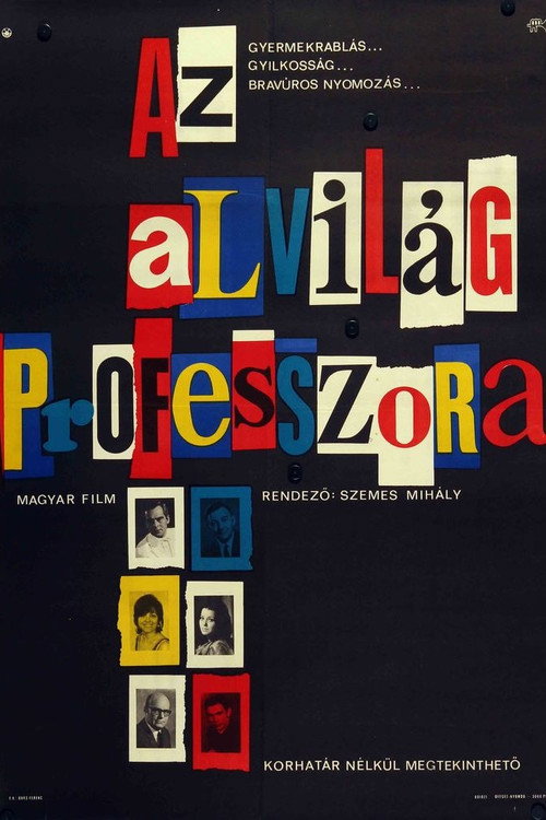 Movie poster for The Master Criminal (1969)
