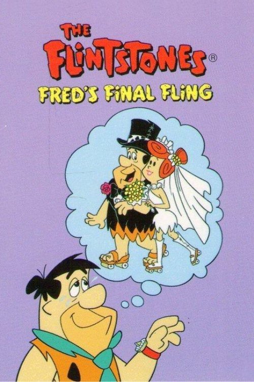 Movie poster for The Flintstones: Fred's Final Fling (1980)