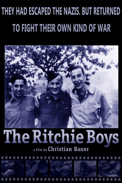 Movie poster for The Ritchie Boys (2004)