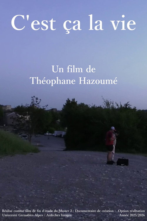 Movie poster for C'est ça la vie (2026)