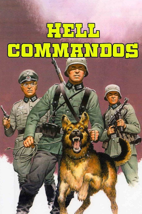 Movie poster for Hell Commandos (1969)