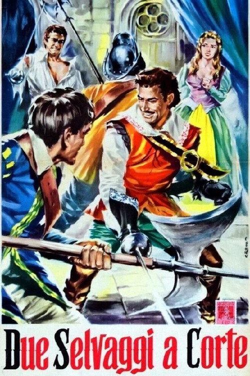 Movie poster for Two Savages at Court (1959)