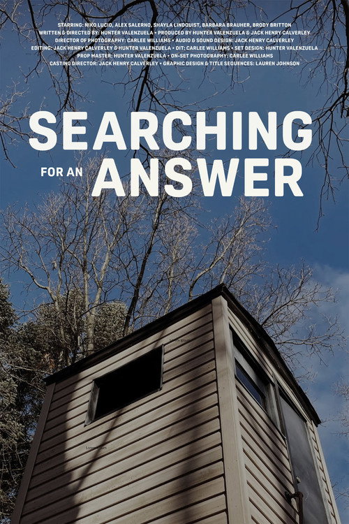 Movie poster for Searching For an Answer (2023)