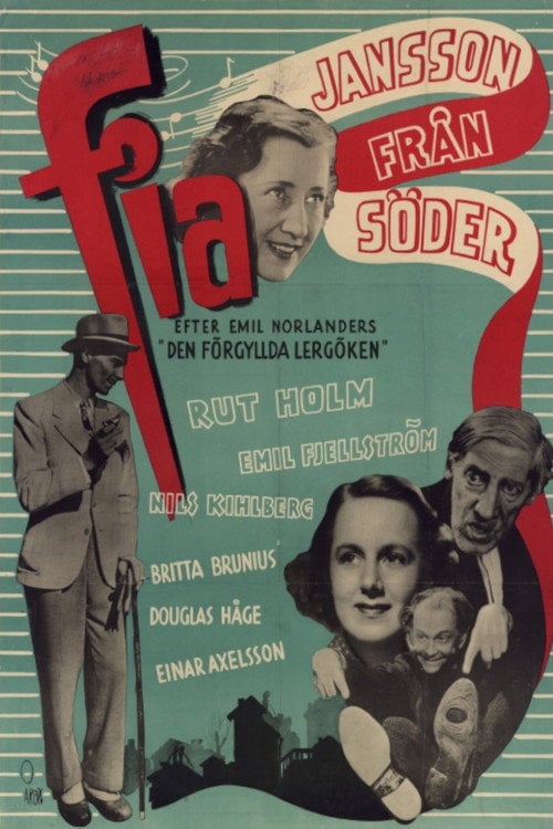 Movie poster for Fia Jansson från Söder (1944)