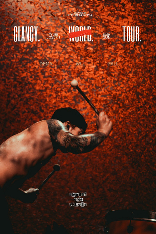 Movie poster for Twenty One Pilots - The Clancy Tour: Breach