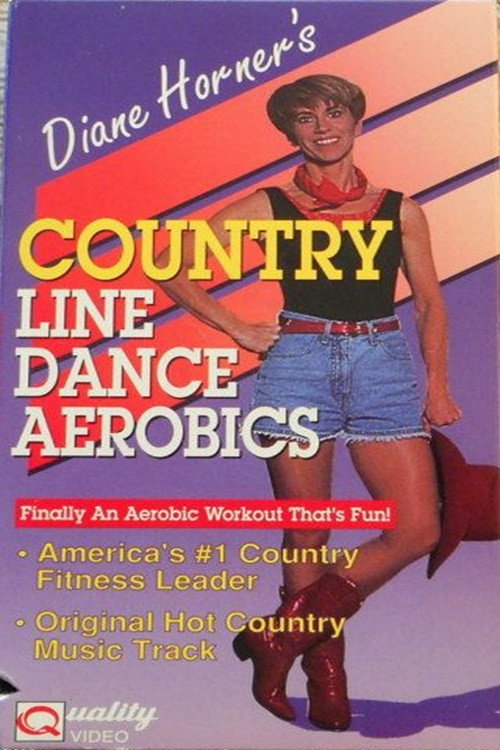 Movie poster for Diane Horner's Country Line Dance Aerobics (1995)