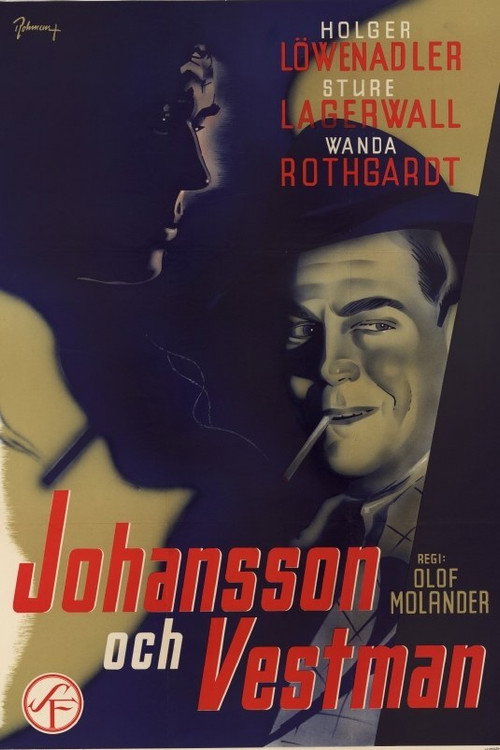Movie poster for Johansson och Vestman (1946)