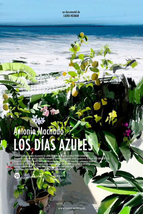 Movie poster for Antonio Machado: los días azules (2020)