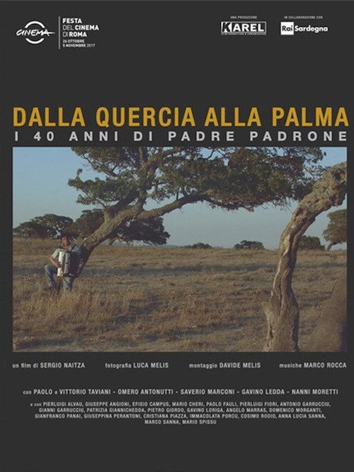 Movie poster for Dalla quercia alla palma - 40 anni di Padre Padrone (2017)