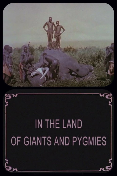 Movie poster for In the Land of Giants and Pygmies (1925)