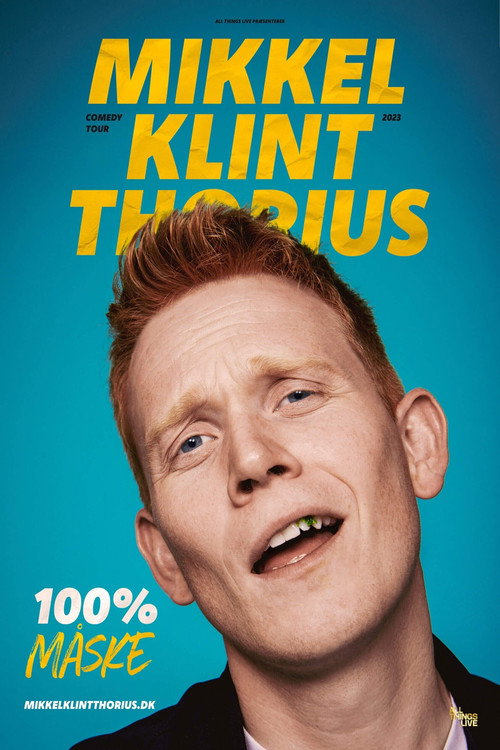 Movie poster for Mikkel Klint Thorius: 100% Måske (2024)