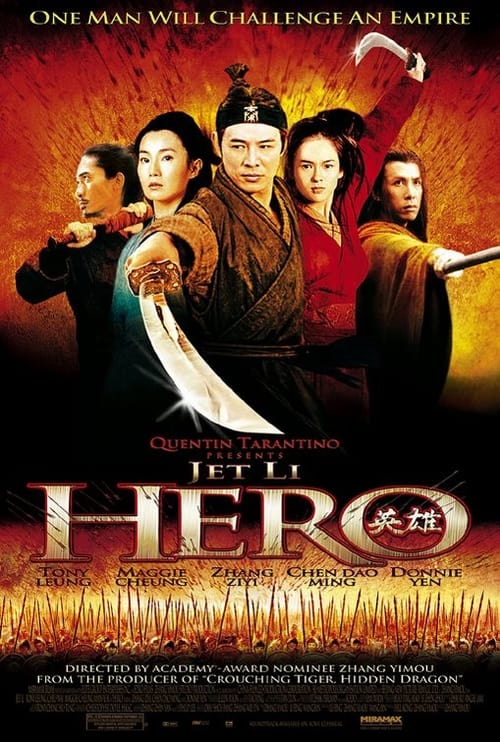 Movie poster for 'Hero' Defined: A Look at the Epic Masterpiece (2004)