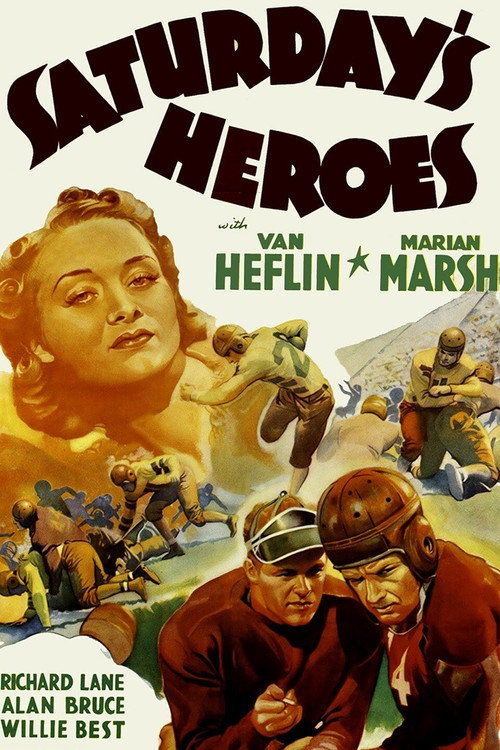 Movie poster for Saturday's Heroes (1937)