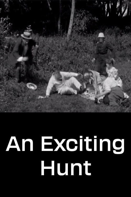 Movie poster for An Exciting Hunt (1907)