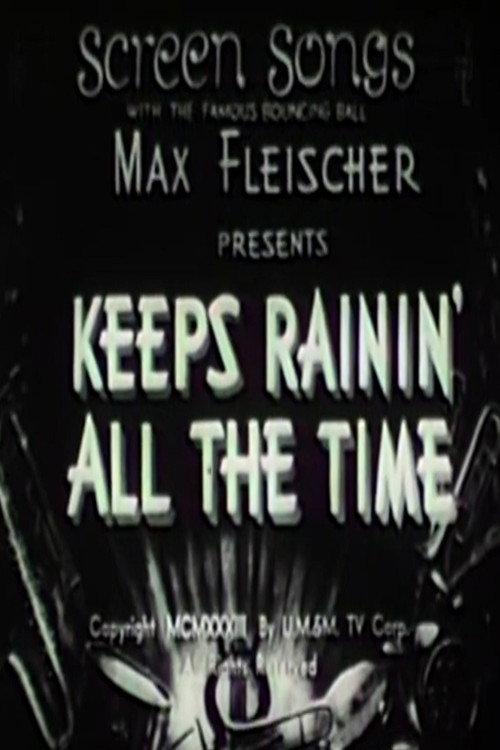 Movie poster for Keeps Rainin' All the Time (1934)