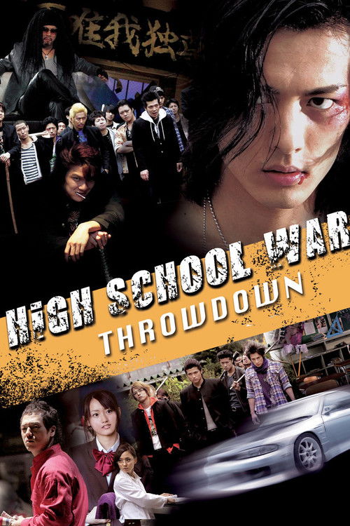 Movie poster for High School Wars: Throwdown! (2010)