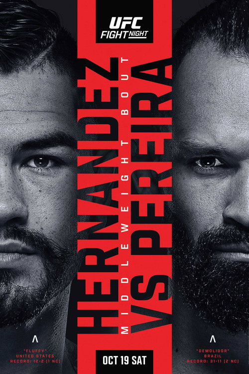 Movie poster for UFC Fight Night 245: Hernandez vs. Pereira (2024)