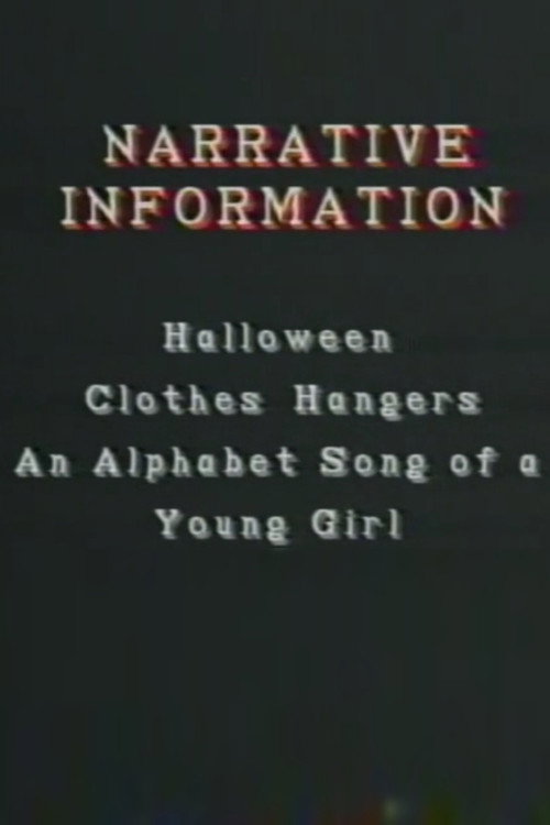 Movie poster for Narrative Information (1986)