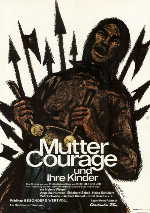 Movie poster for Mother Courage and Her Children (1961)