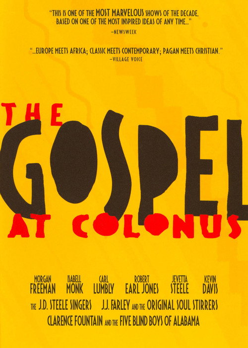 Movie poster for The Gospel at Colonus (1985)