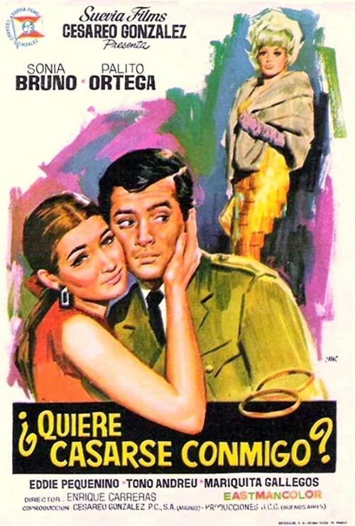 Movie poster for ¿Quiere casarse conmigo? (1967)