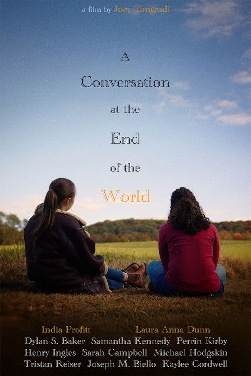 Movie poster for A Conversation at the End of the World (2026)