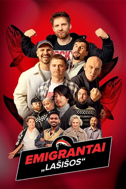 Emigrantai. Lašišos poster