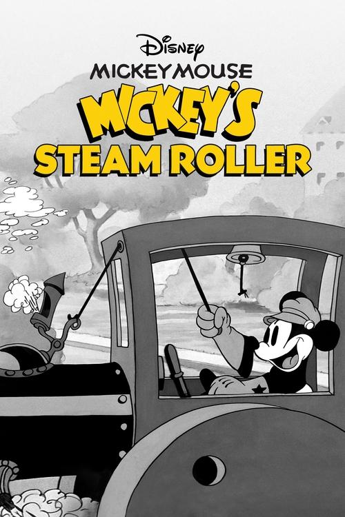 Movie poster for Mickey's Steam Roller (1934)
