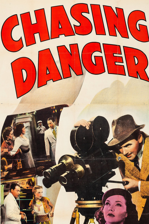 Movie poster for Chasing Danger (1939)