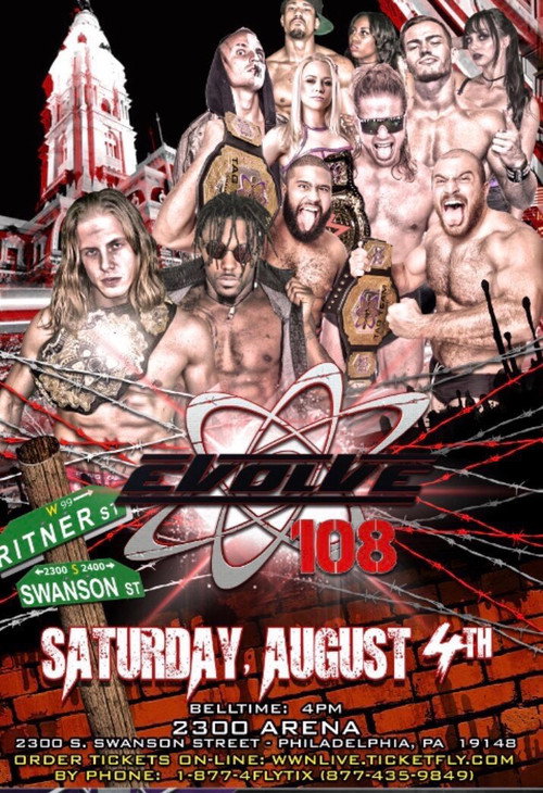 Movie poster for EVOLVE 108 (2018)