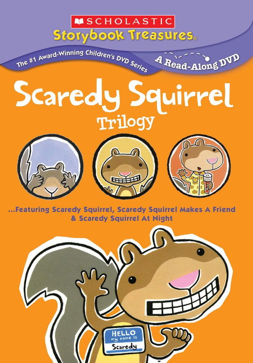 Movie poster for Scaredy Squirrel Trilogy (2017)