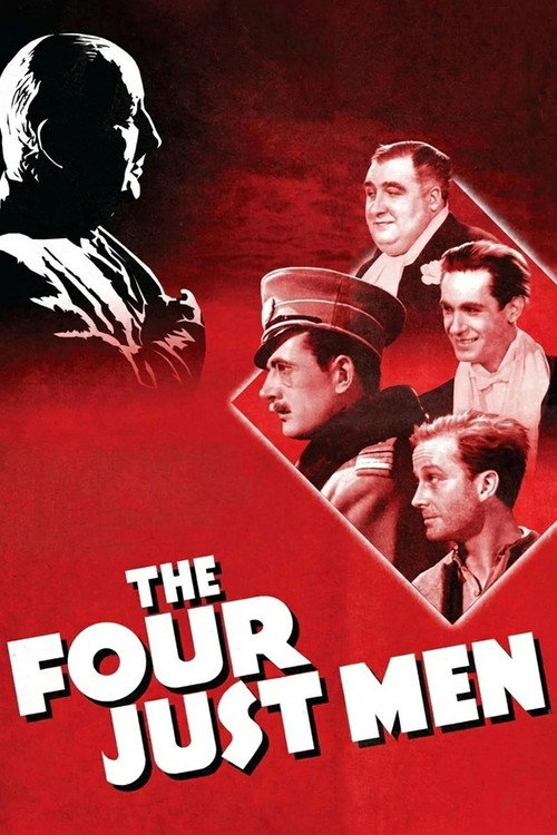 Movie poster for The Four Just Men (1939)