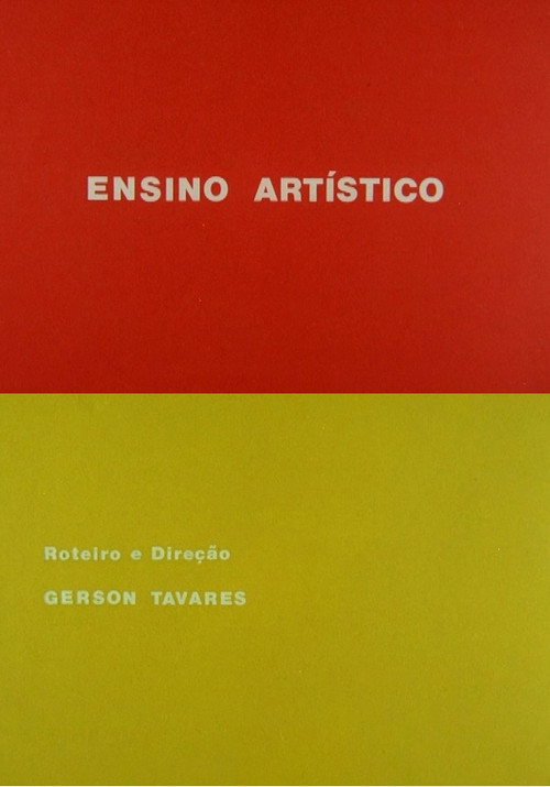 Movie poster for Ensino Artístico (1973)