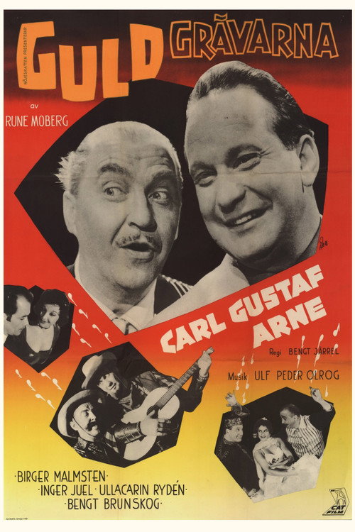 Movie poster for Guldgrävarna (1959)