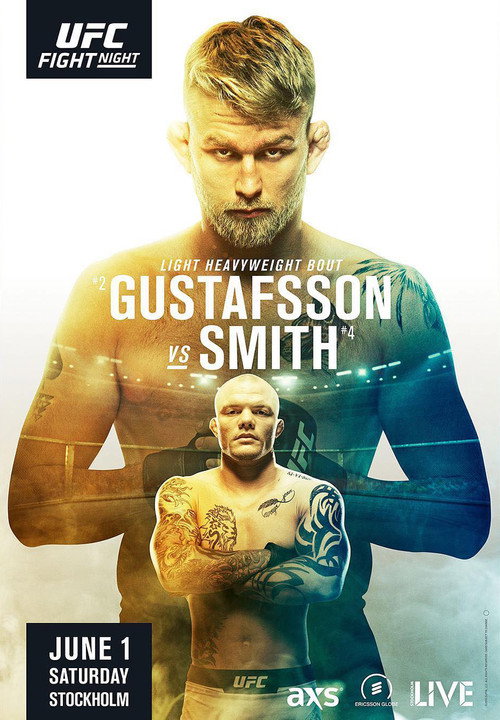 Movie poster for UFC Fight Night 153: Gustafsson vs. Smith (2019)