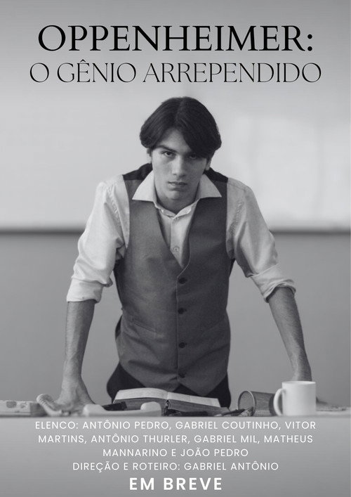 Movie poster for Oppenheimer: O Gênio Arrependido (2023)
