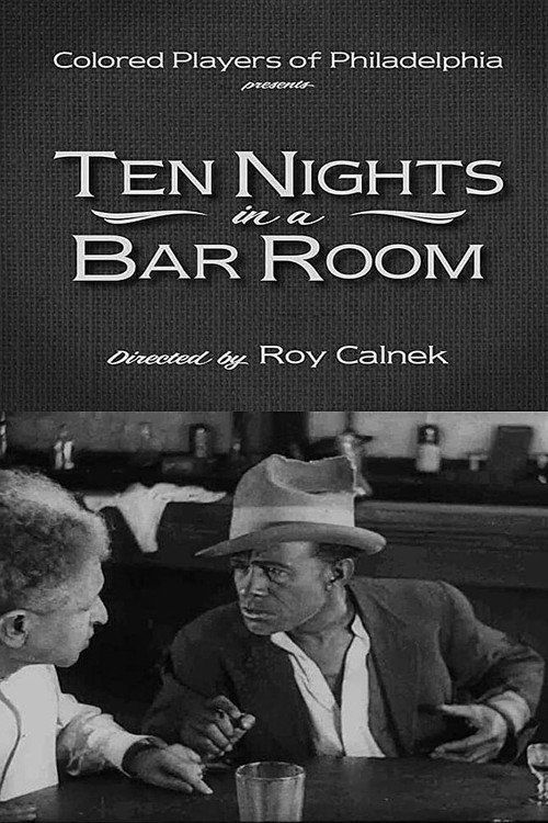 Movie poster for Ten Nights in a Barroom (1926)