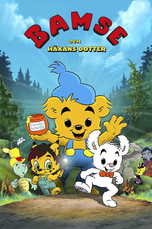Bamse  och häxans dotter poster