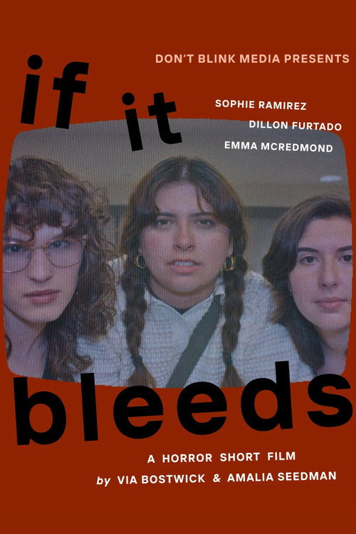 Movie poster for If It Bleeds (2026)