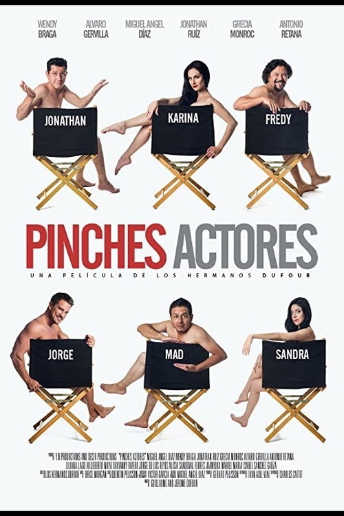Movie poster for Pinches Actores (2015)