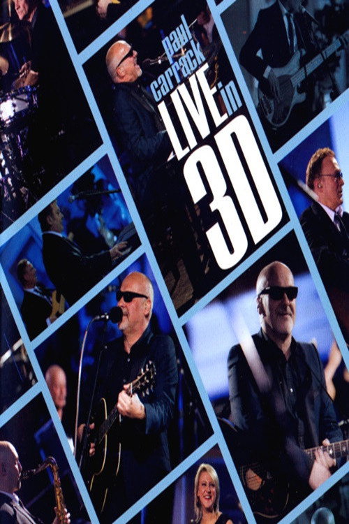 Movie poster for Paul Carrack Live In 3D (2010)