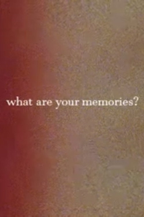 Movie poster for What Are Your Memories? (2023)