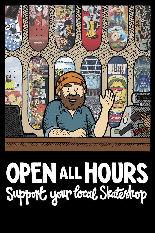 Movie poster for Open All Hours (2022)