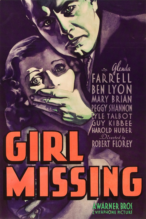 Movie poster for Girl Missing (1933)