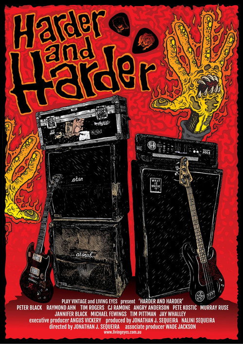 Movie poster for Harder and Harder (2025)