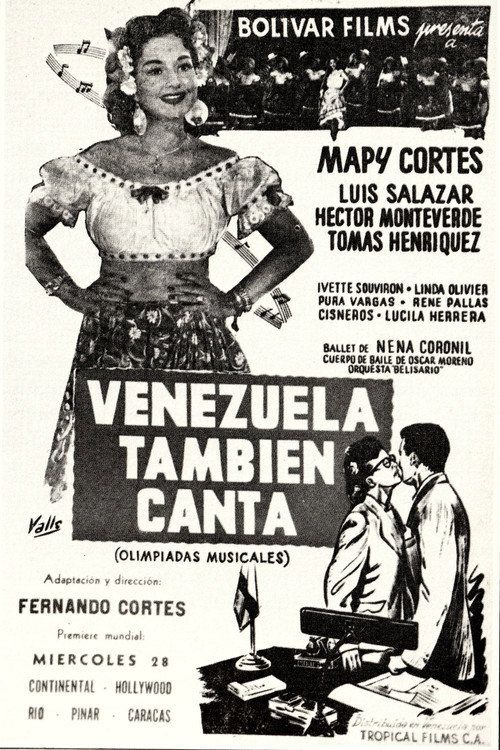 Movie poster for Venezuela también canta (1951)