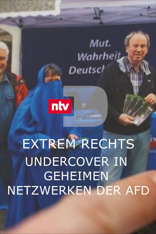 Movie poster for Extrem rechts - Undercover in geheimen Netzwerken der AfD (2024)