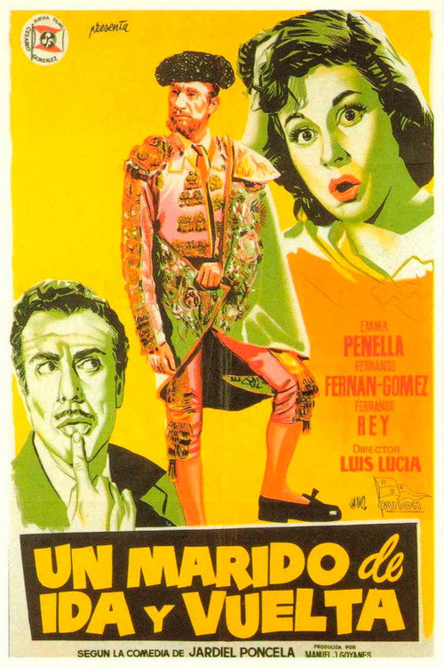 Movie poster for Un marido de ida y vuelta (1957)