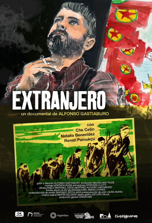 Movie poster for Extranjero (2022)