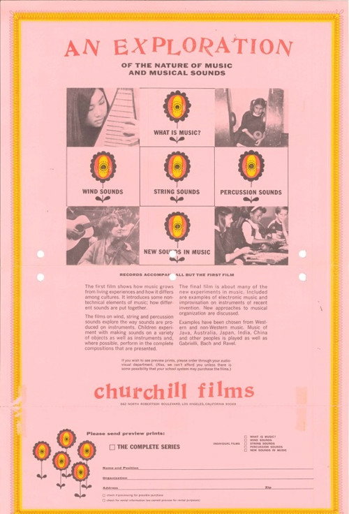 Movie poster for New Sounds in Music (1968)